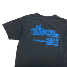 Load image into Gallery viewer, Harley-Davidson Chrome Eagle Biker Tee - Size L
