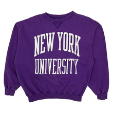 Load image into Gallery viewer, New York University Crewneck Sweatshirt - Size M
