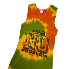 Load image into Gallery viewer, Women&#39;s Jamaica No Problem Tie Dye Tank Top - Size M
