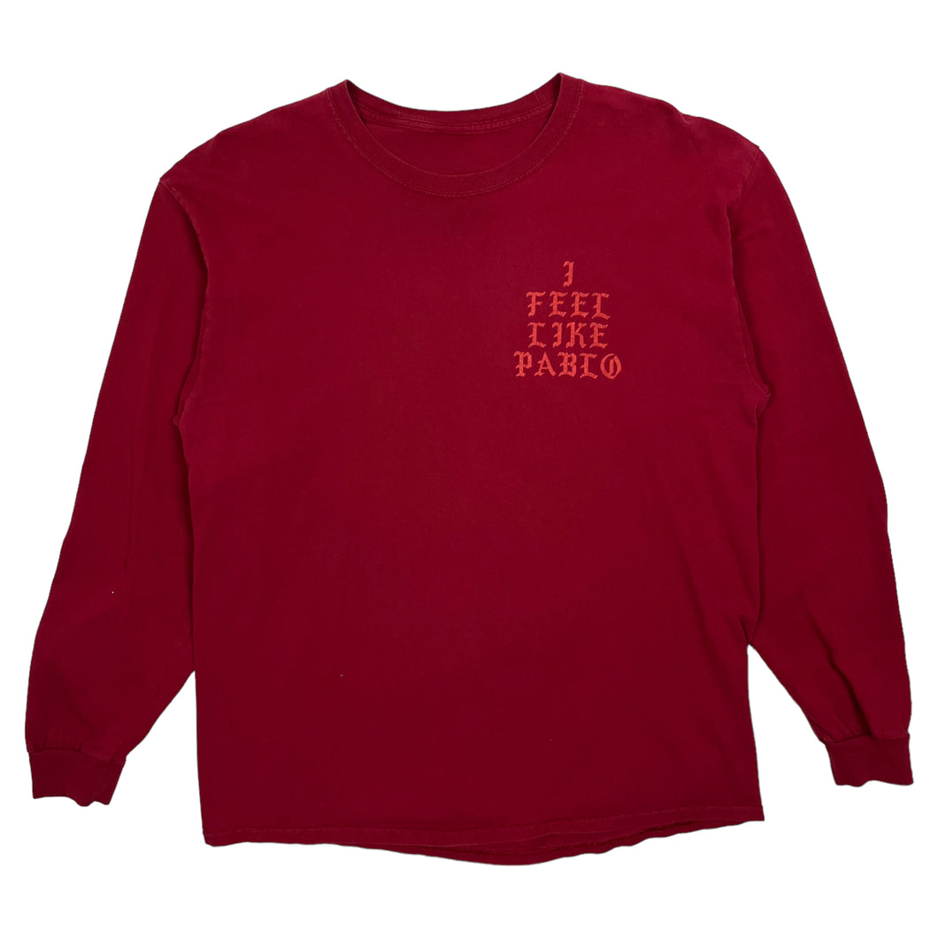 Kanye West I Feel Like Pablo Long Sleeve - Size L/XL