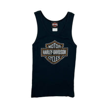 Load image into Gallery viewer, Women&#39;s Harley Davidson Glitter Logo Tank Top - Size XS
