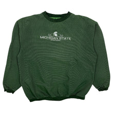 Load image into Gallery viewer, Michigan State Spartans Textured Crewneck Sweatshirt - Size L
