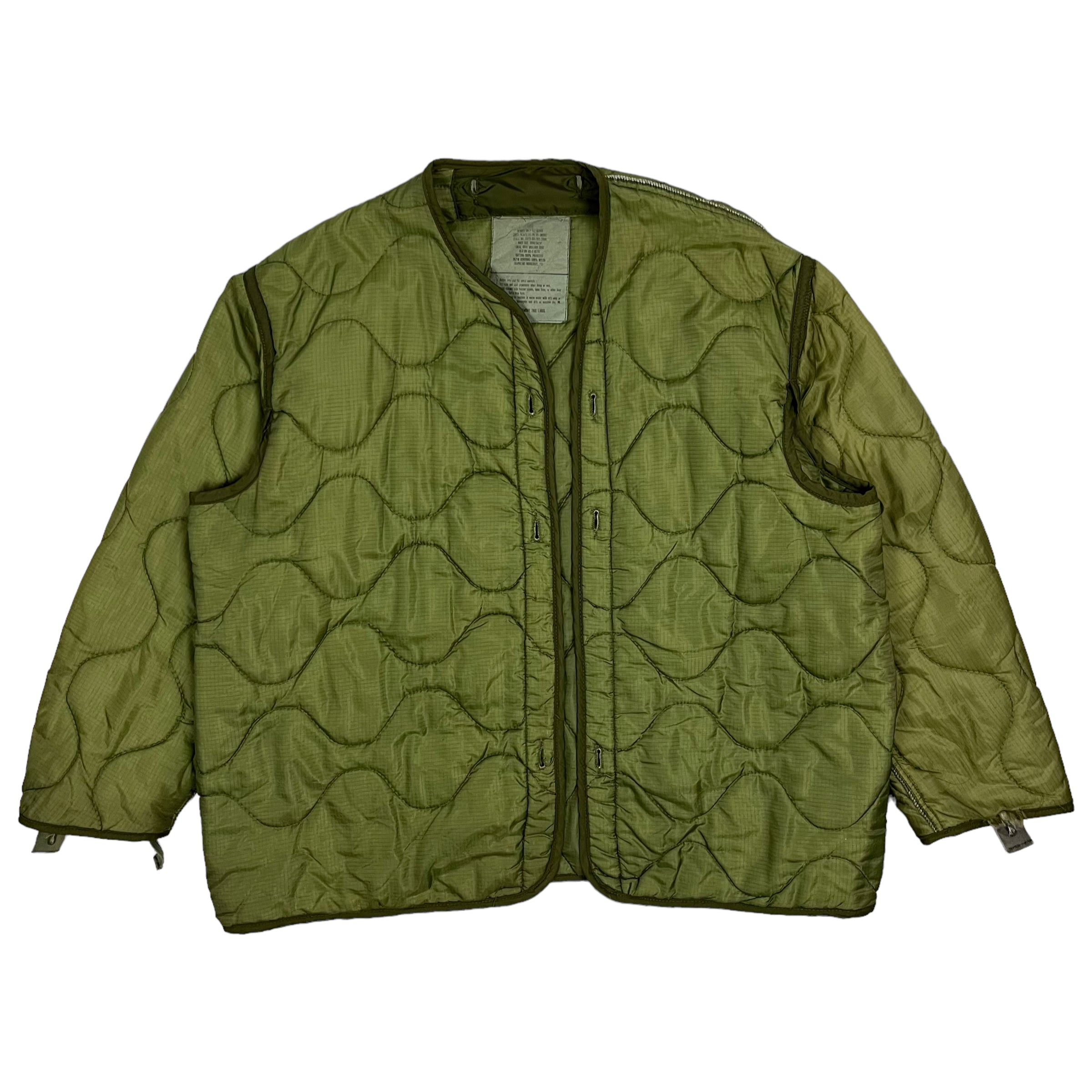 US Army Quilted Jacket Liner - Size L/XL – Snafu Studios