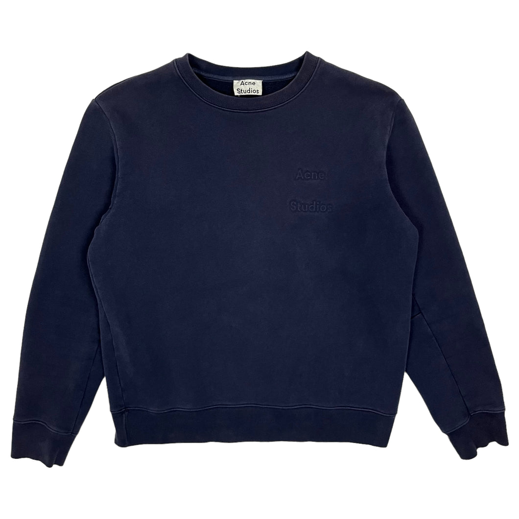 Acne Studios Embossed Crewneck Sweatshirt - Size M