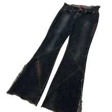 Load image into Gallery viewer, Women&#39;s Bongo Low Rise Flared Denim Jeans - Size S
