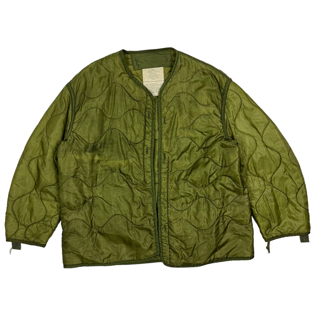 US Army Quilted Jacket Liner - Size L/XL