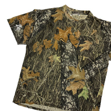 Load image into Gallery viewer, Distressed Real Tree Camo Pocket Tee - Size L
