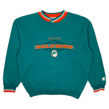 Load image into Gallery viewer, Miami Dolphins Starter Sweatshirt - Size L/XL
