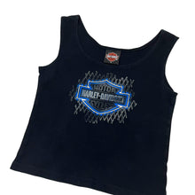 Load image into Gallery viewer, Women&#39;s Harley-Davidson Cropped Tank Top - Size S
