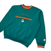 Load image into Gallery viewer, Miami Dolphins Starter Sweatshirt - Size L/XL
