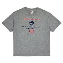 Load image into Gallery viewer, Maple Leafs Brain On Drugs NHL Tee - Size XL
