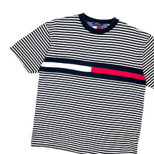 Load image into Gallery viewer, Tommy Hilfiger Stripped Cut &amp; Sew Tee - Size XL
