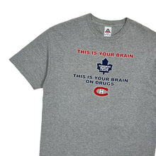 Load image into Gallery viewer, Maple Leafs Brain On Drugs NHL Tee - Size XL
