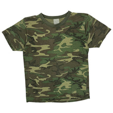 Load image into Gallery viewer, Woodland Camo Paper Thin Tee - Size L
