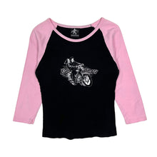 Load image into Gallery viewer, Women&#39;s Elvis Presley Raglan Shirt - Size S
