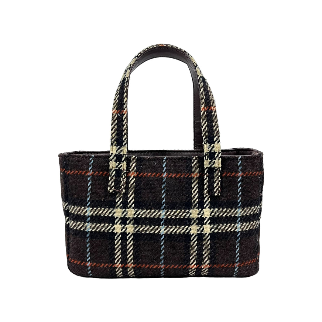 Burberry's Tweed Nova Check Purse - O/S