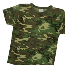 Load image into Gallery viewer, Woodland Camo Paper Thin Tee - Size L
