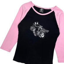 Load image into Gallery viewer, Women&#39;s Elvis Presley Raglan Shirt - Size S
