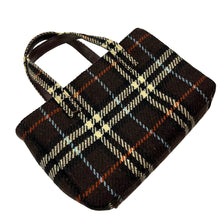 Load image into Gallery viewer, Burberry&#39;s Tweed Nova Check Purse - O/S
