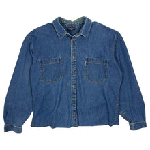 Load image into Gallery viewer, Levi's Raw Hem Denim Shirt - Size L/XL

