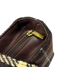 Load image into Gallery viewer, Burberry&#39;s Tweed Nova Check Purse - O/S
