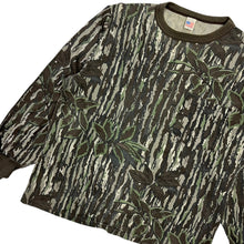 Load image into Gallery viewer, Real Bark Camo Long Sleeve Pocket Shirt - Size M/L
