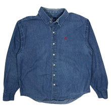 Load image into Gallery viewer, Polo By Ralph Lauren Denim Oxford Shirt - Size L

