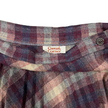 Load image into Gallery viewer, Women&#39;s Plaid Wool Pleated Skirt - Size M
