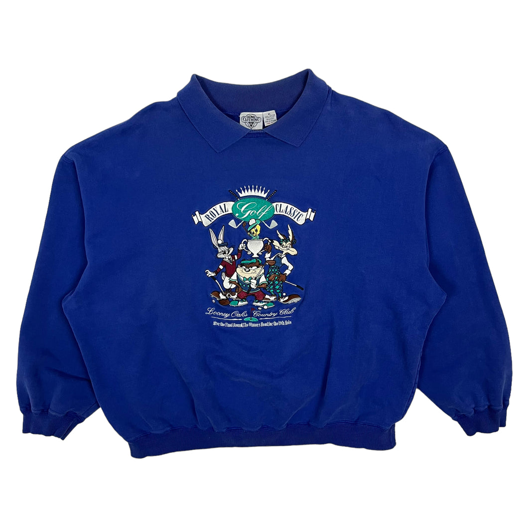 Looney Tunes Royal Golf Classic Sweatshirt - Size M