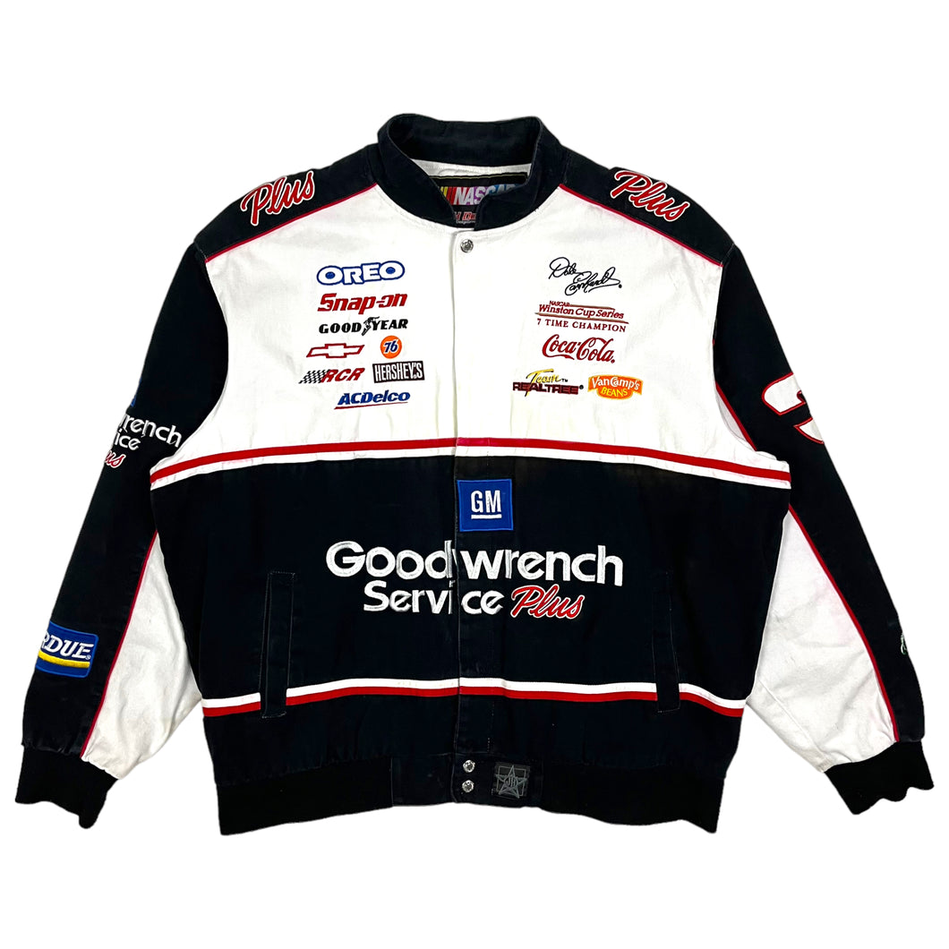 Dale Earnhardt NASCAR Racing Jacket - Size XXL