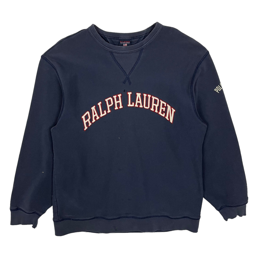 Ralph Lauren Arc Logo Crewneck Sweatshirt - Size L