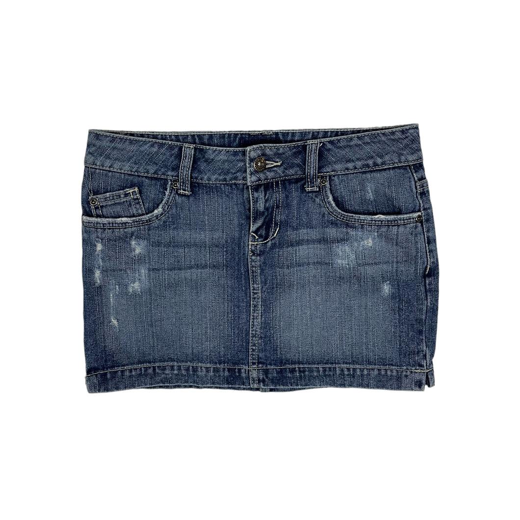 Women's Denim Mini Skirt - Size M