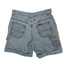 Load image into Gallery viewer, Women&#39;s Lee Riveted Carpenter Cuff Denim Shorts - Size M
