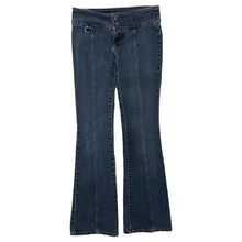 Load image into Gallery viewer, Women&#39;s Guess U.S.A. Low Rise Flared Denim Jeans - Size S
