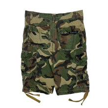Load image into Gallery viewer, Woodland Camo Civilian Baggy Cargo Shorts - Size 32"
