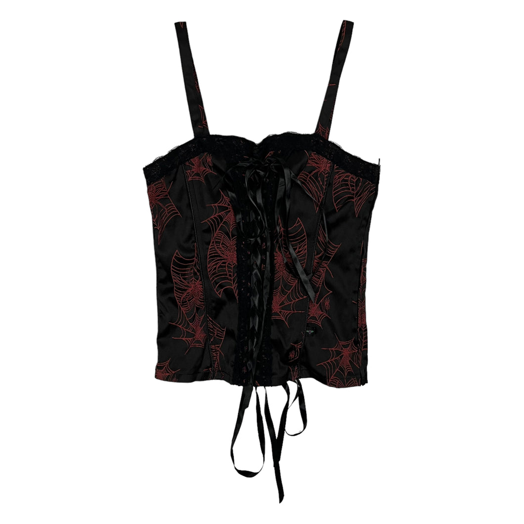 Women's Tripp NYC Spiderweb Corset - Size L