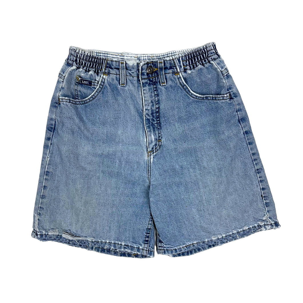 Women's Distressed Lee Denim Shorts - Size S