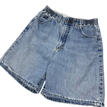 Load image into Gallery viewer, Women&#39;s Distressed Lee Denim Shorts - Size S
