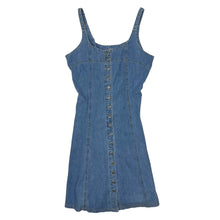 Load image into Gallery viewer, Women&#39;s Cinch Back Denim Dress - Size M

