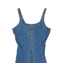 Load image into Gallery viewer, Women&#39;s Cinch Back Denim Dress - Size M
