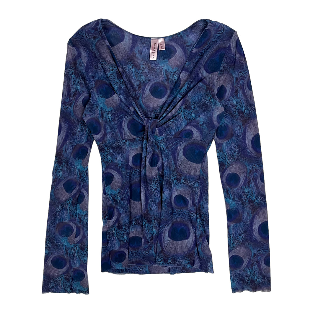 Women's Peacock Father Blouse - Size M