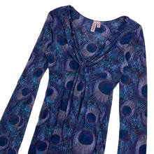 Load image into Gallery viewer, Women&#39;s Peacock Father Blouse - Size M
