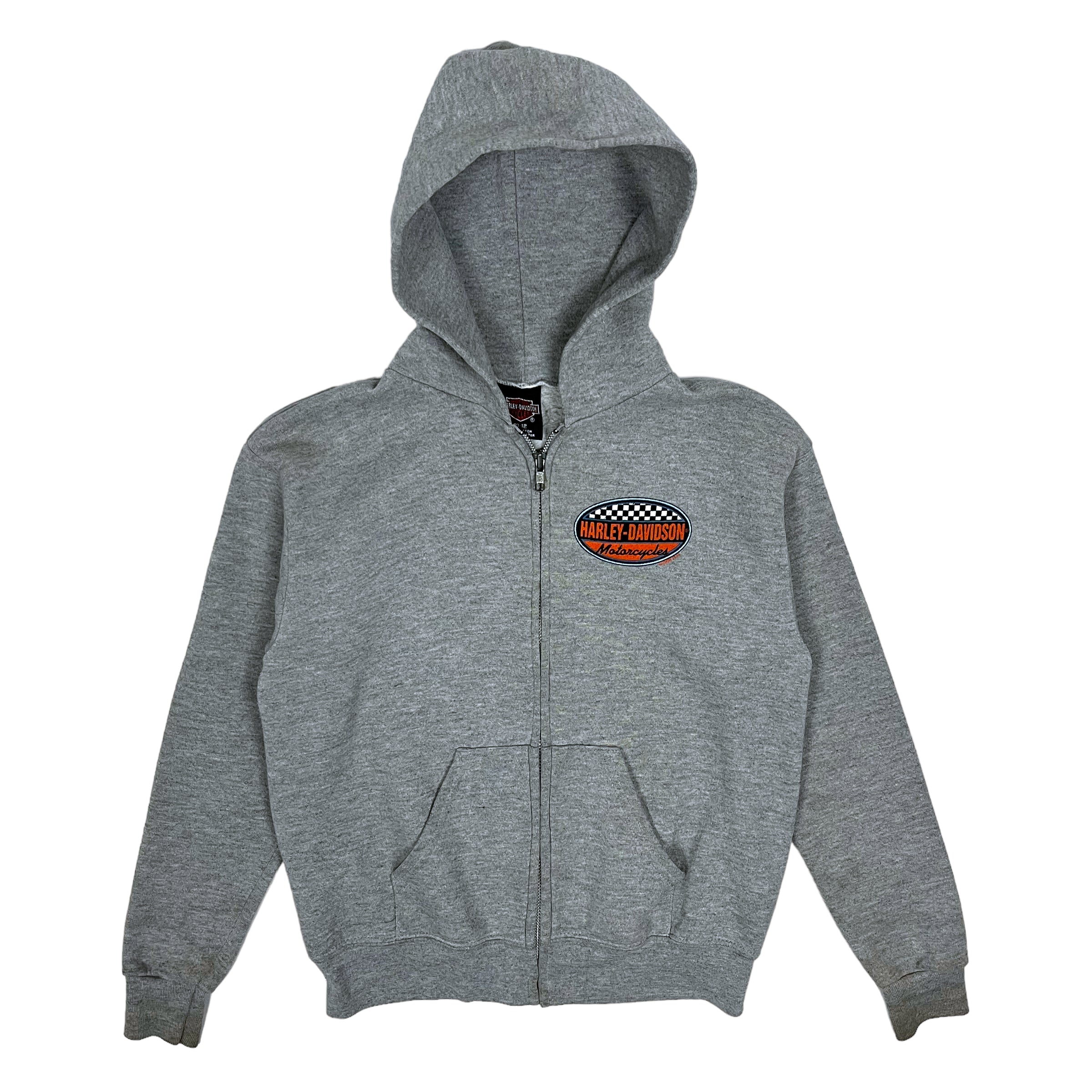 Women's Harley-Davidson Zip Up Hoodie - Size XS – Snafu Studios