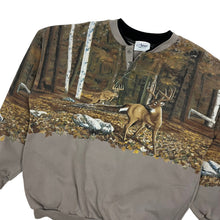 Load image into Gallery viewer, Hunt Scene Henley Sweatshirt - Size XL
