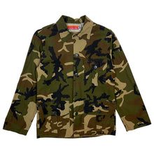 Load image into Gallery viewer, Winchester Woodland Camo Civilian Jacket - Size L
