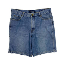 Load image into Gallery viewer, Denim Carpenter Shorts - Size 36"
