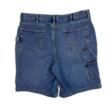 Load image into Gallery viewer, Denim Carpenter Shorts - Size 36"
