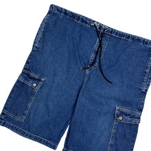 Load image into Gallery viewer, Kikwear Denim Cargo Shorts - Size XL
