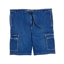 Load image into Gallery viewer, Kikwear Denim Cargo Shorts - Size XL
