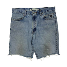 Load image into Gallery viewer, Harley Davidson Raw Hem Denim Shorts - Size 34&quot;
